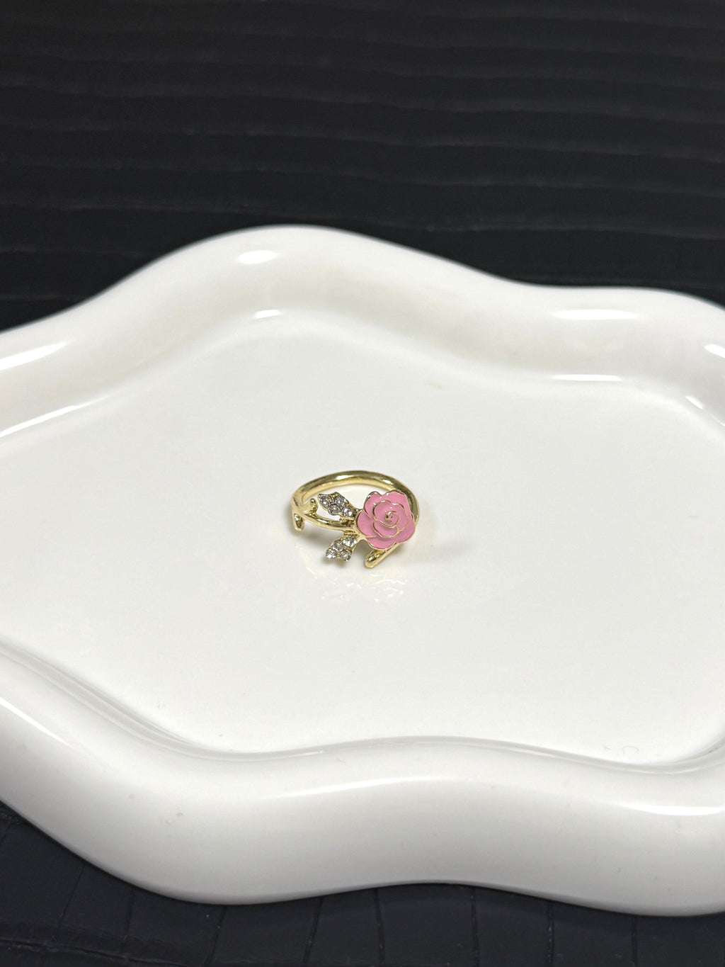 Pink Rose Gold Ring