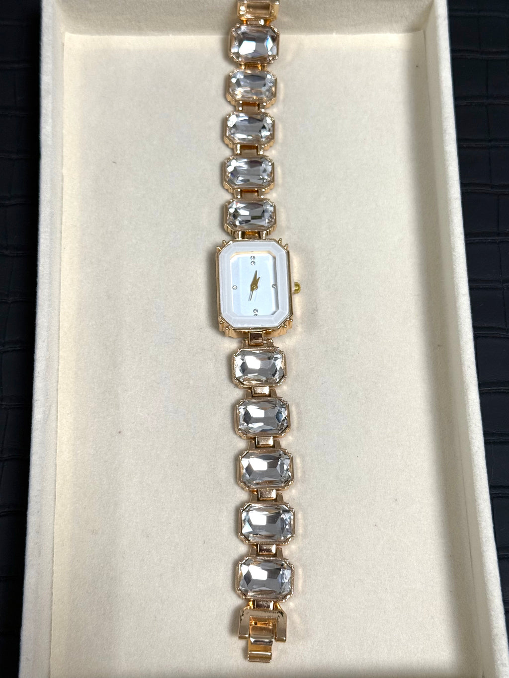 Crystal Bracelet Watch