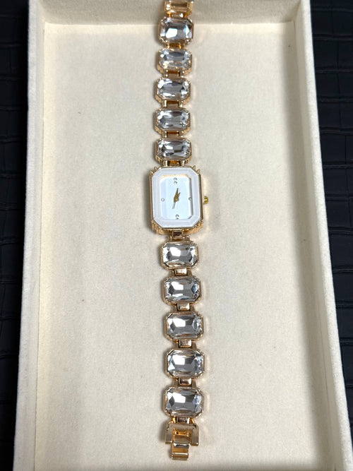 Crystal Bracelet Watch