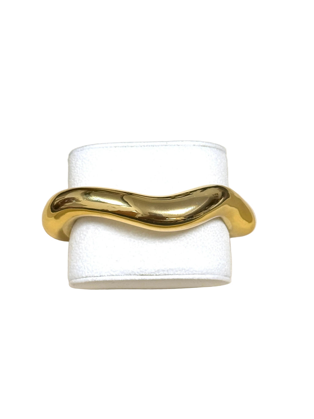 Gold Wave Cuff Bracelet
