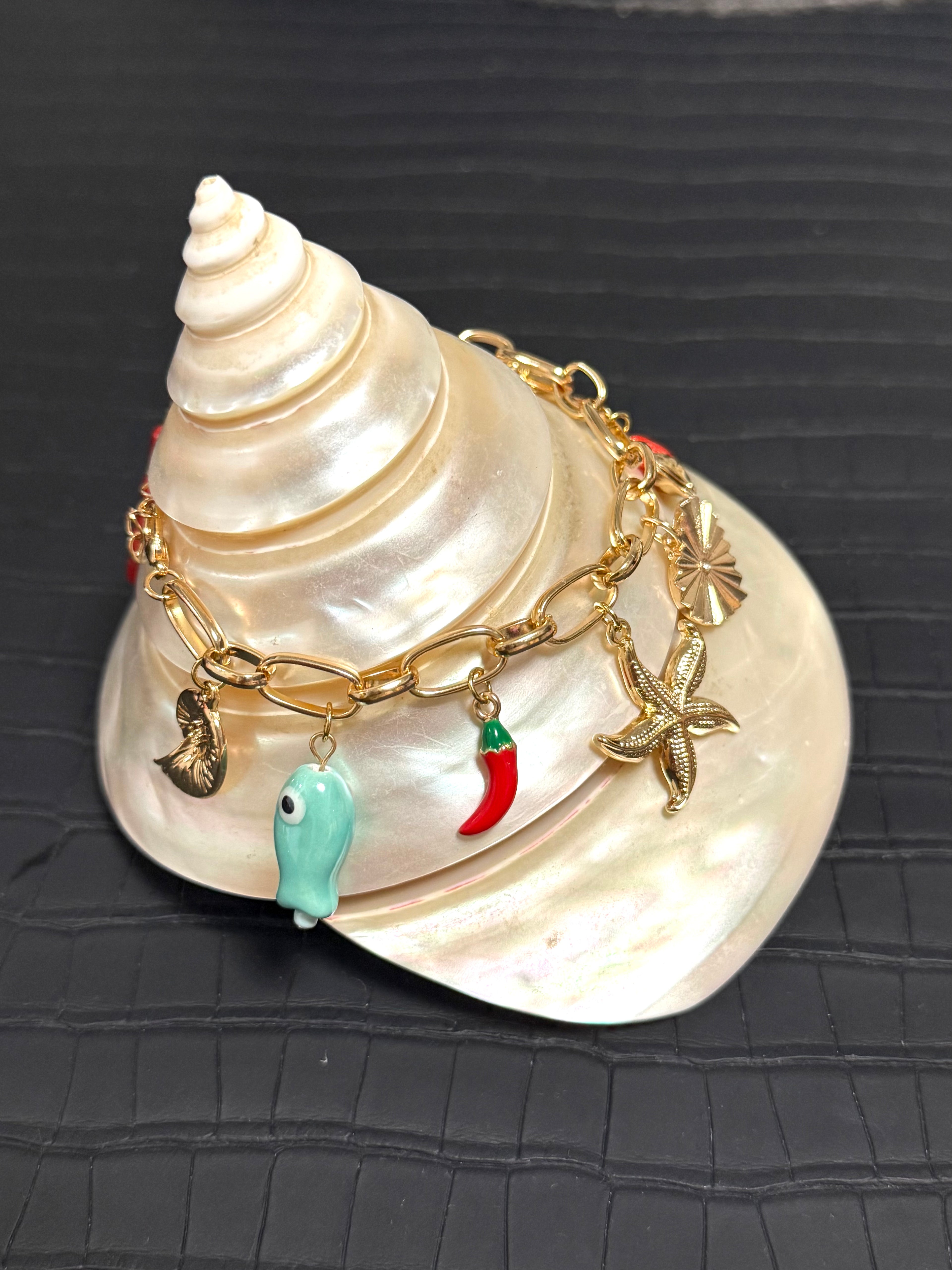 Under the Sea Charm Bracelet