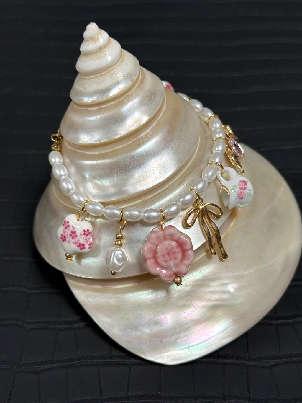 Floral Tea Party Bracelet