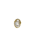 Gold Baroque Pearl Ring