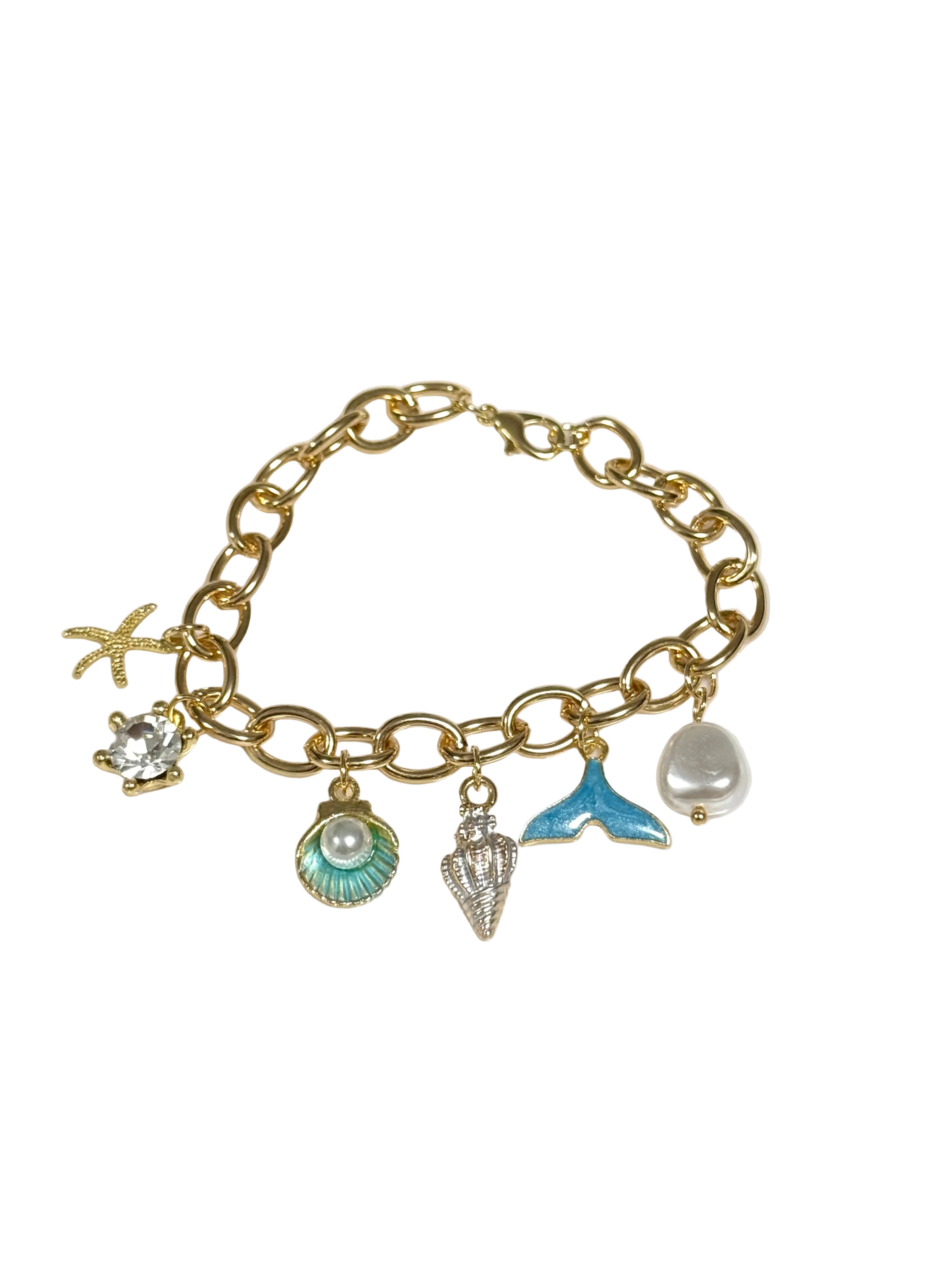 Ocean Cute Charm Chain Bracelet
