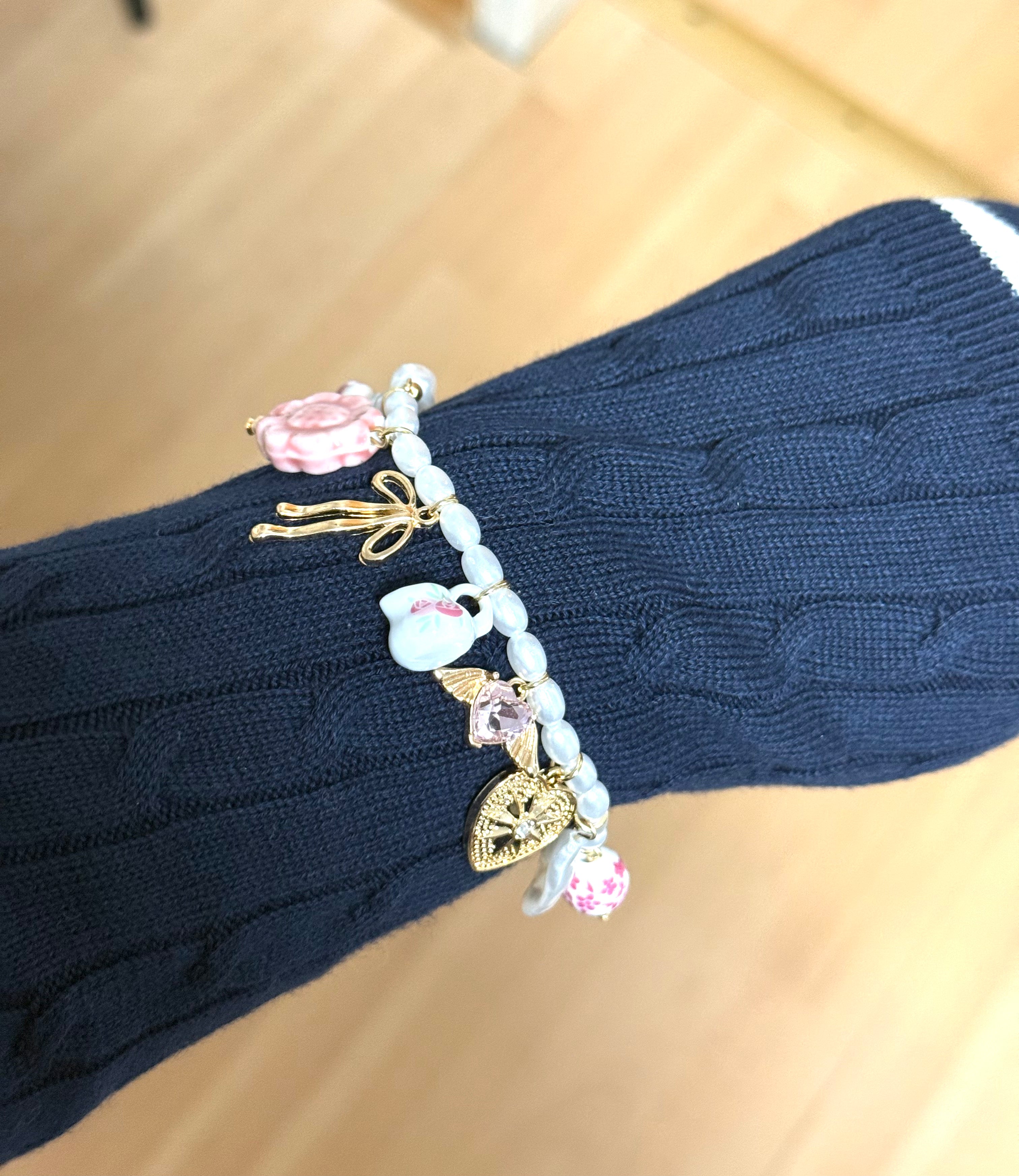 Floral Tea Party Bracelet