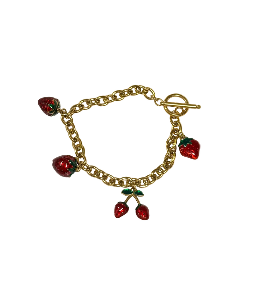 Strawberry Kiss Bracelet