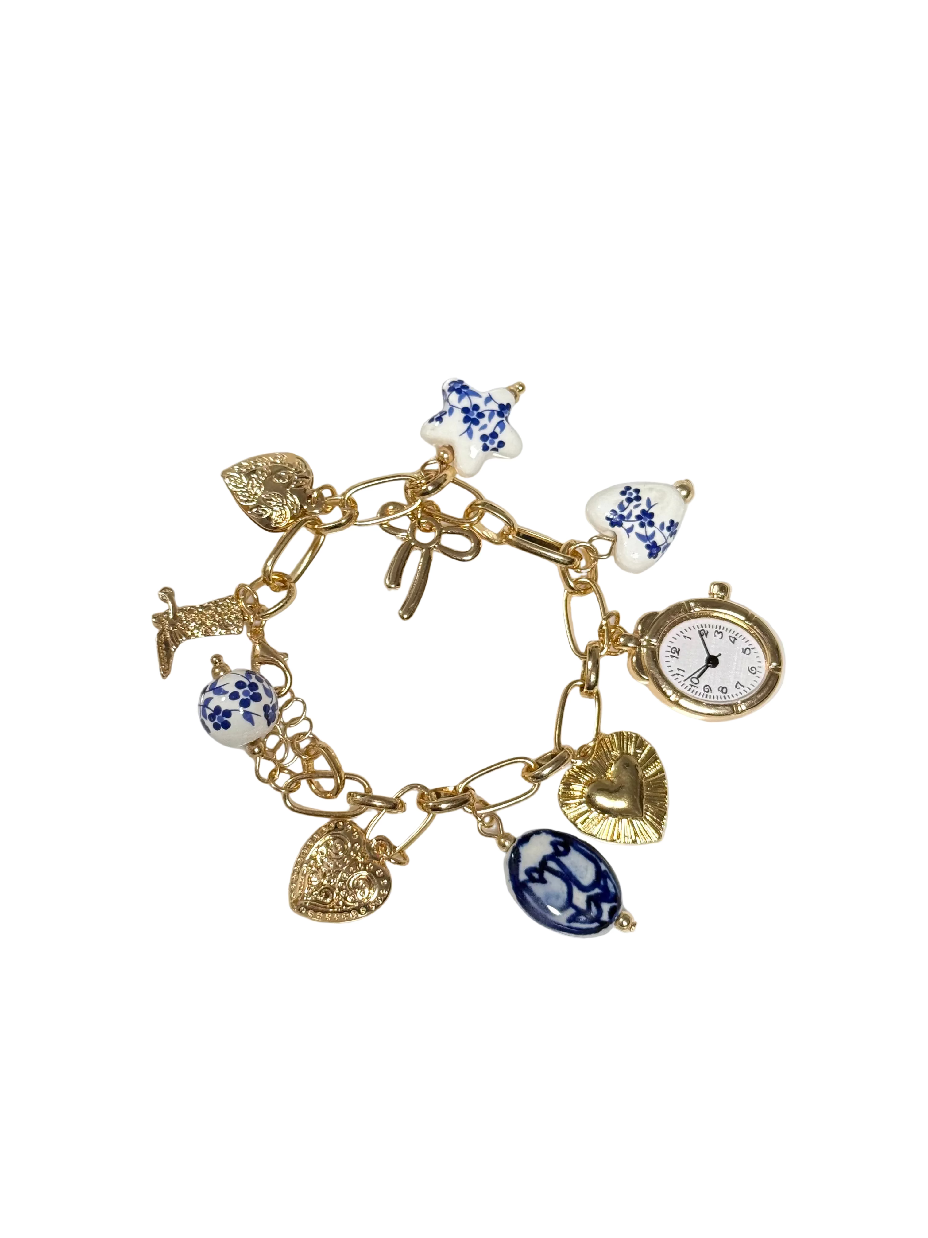 Tick Tock charm Bracelet